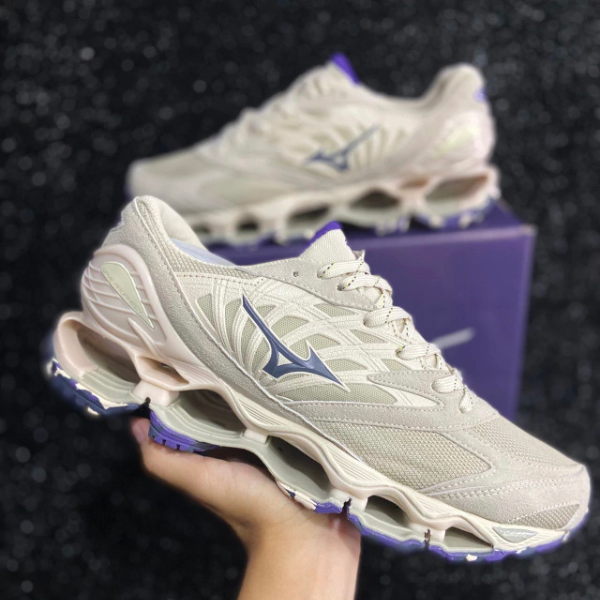 Mizuno Prophecy LS Flor de Lótus - Bege