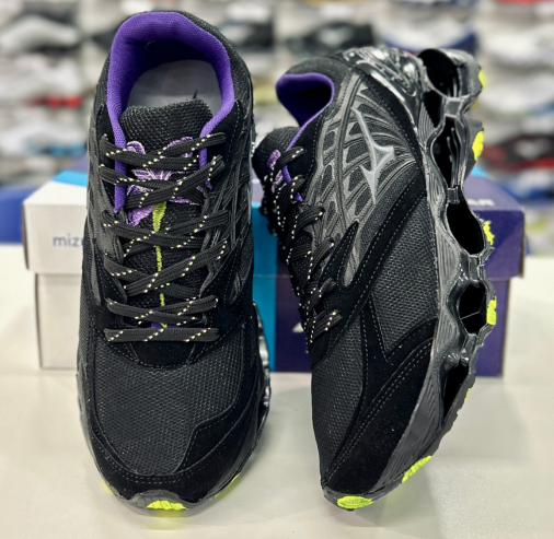 Mizuno Wave Phophecy LS Flor de Lótus - Preto