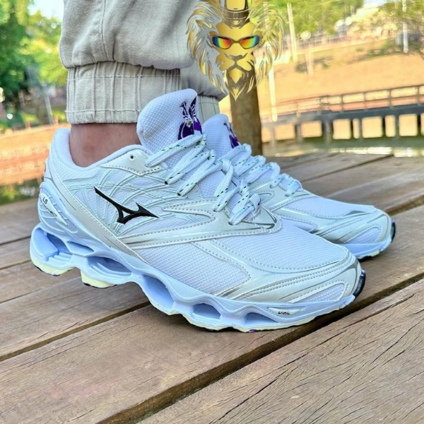 Mizuno Prophecy LS Flor de Lótus - Branco